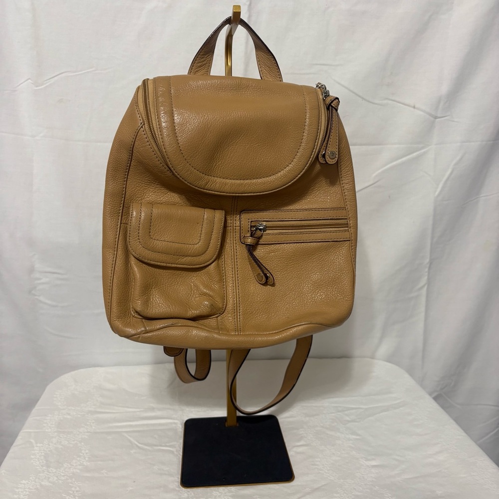 Tignanello leather backpack.